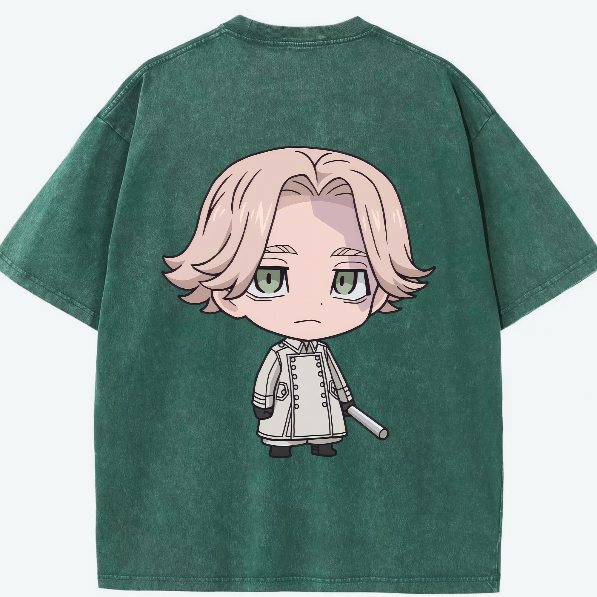 （画像用） 東京リベンジャーズ Tokyo Revengers 綿100% ヴィンテージ風 半袖Tシャツ（背面プリント）